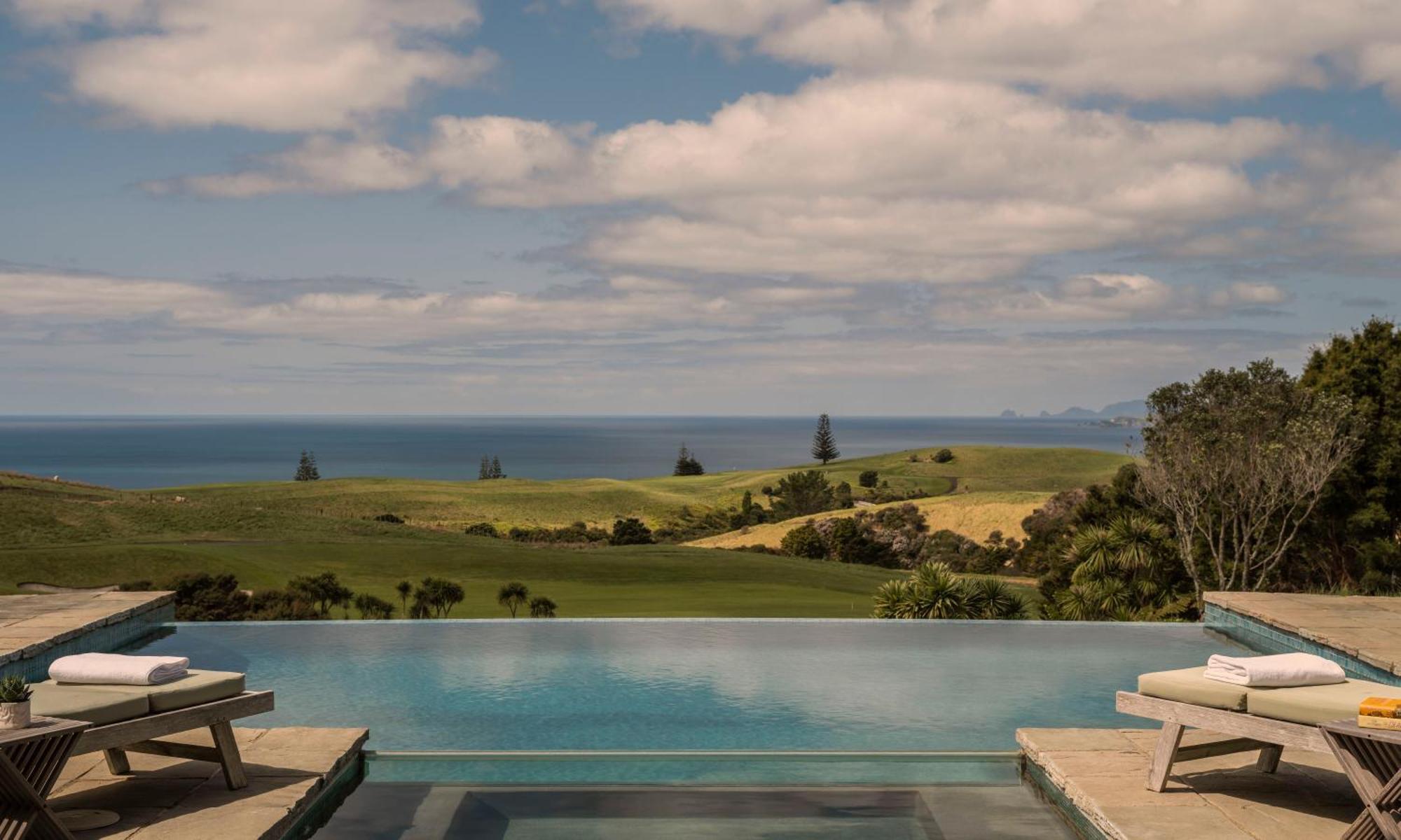 Вилла Rosewood Kauri Cliffs Matauri Bay Экстерьер фото